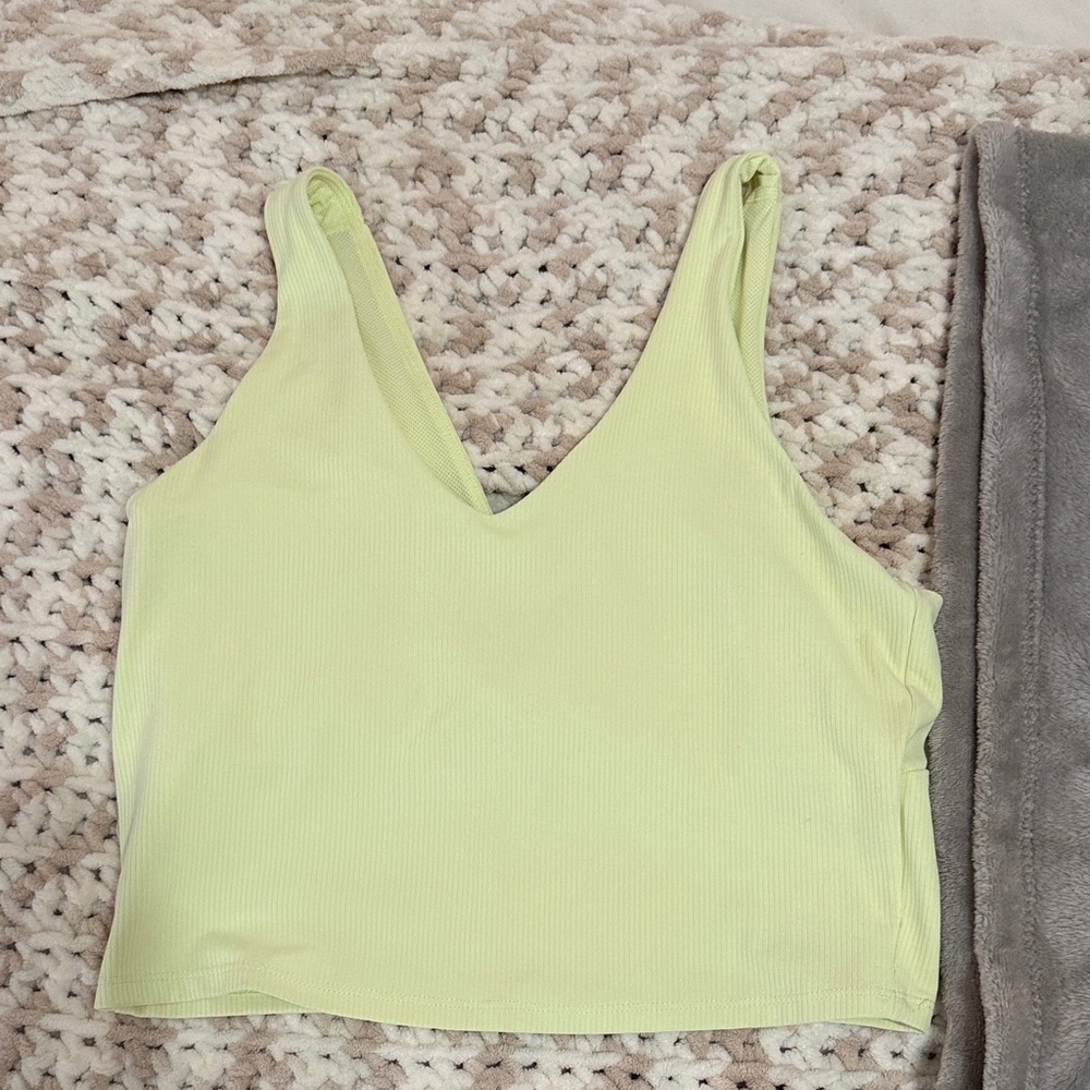 All in Motion Soft Yellow Tank Top